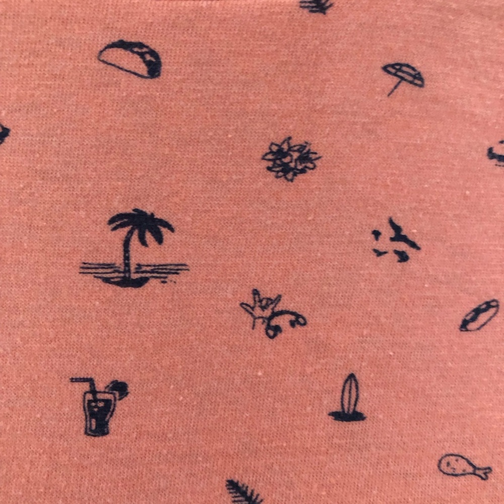 DENIM & FLOWER MENS TEE - Picture 7 of 7